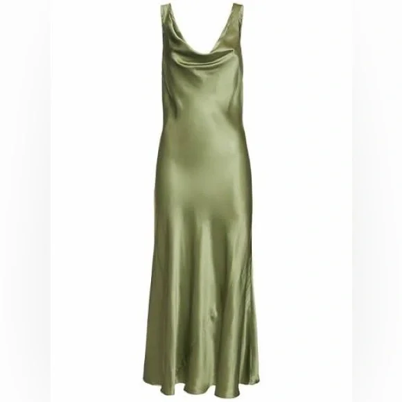NWT Reformation Bryn Silk Dress - Picture 5 of 9